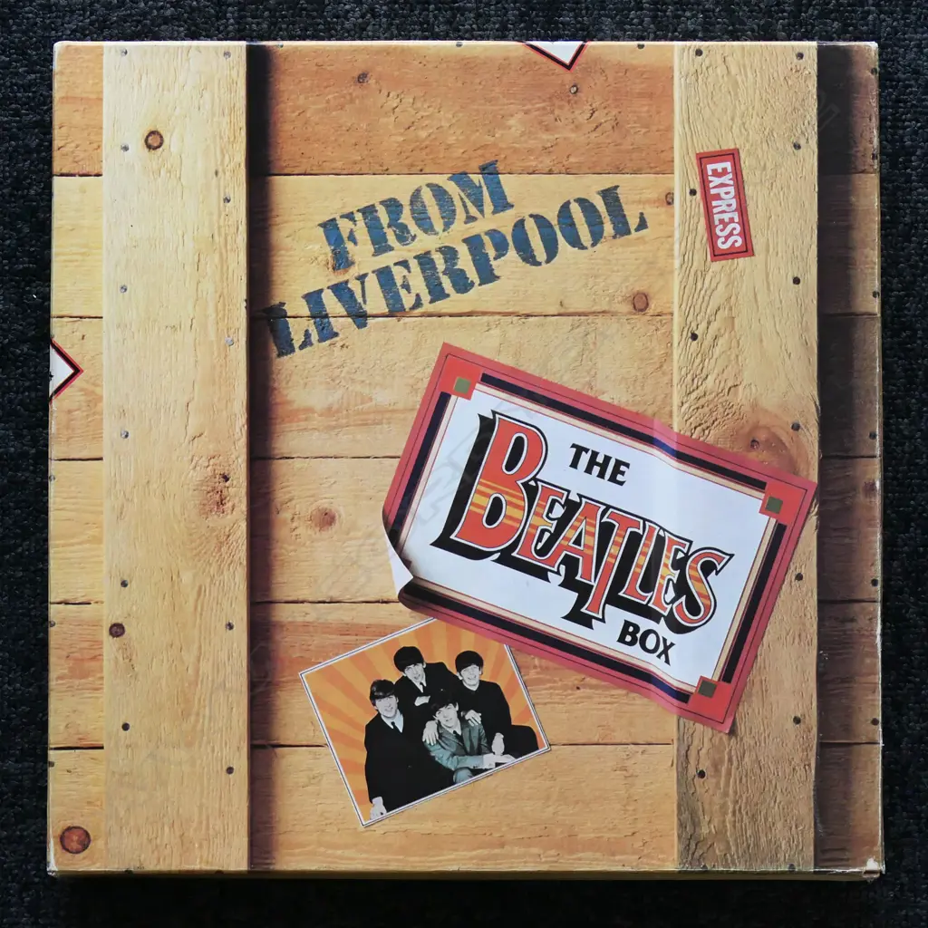THE BEATLES BOX: 1981 BOX SET, RELEASED BY WORLD RECORD CLUB, NZ 1981, (MAIL ORDER ONLY) Image 1++
