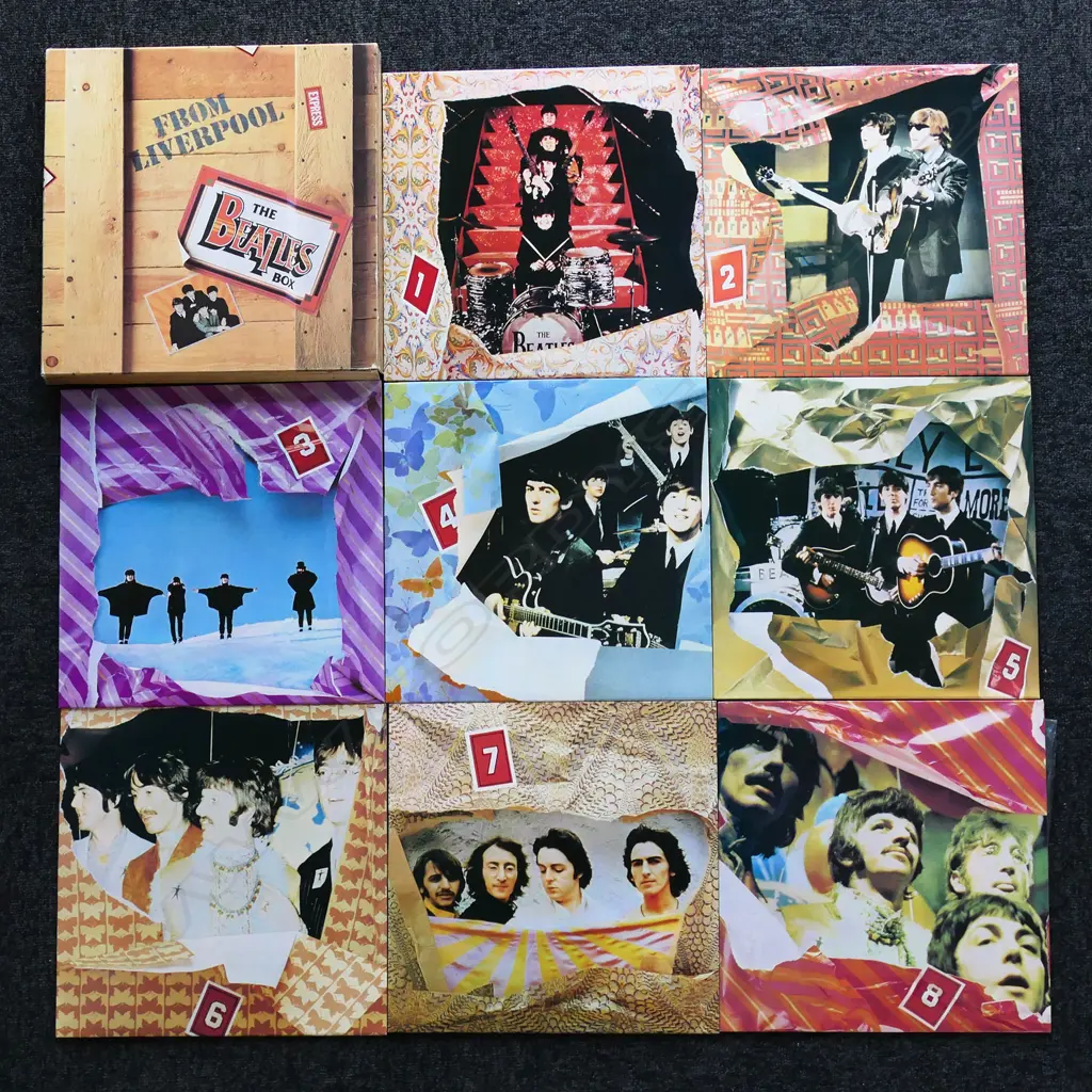 THE BEATLES BOX: 1981 BOX SET, RELEASED BY WORLD RECORD CLUB, NZ 1981, (MAIL ORDER ONLY) Image 1++