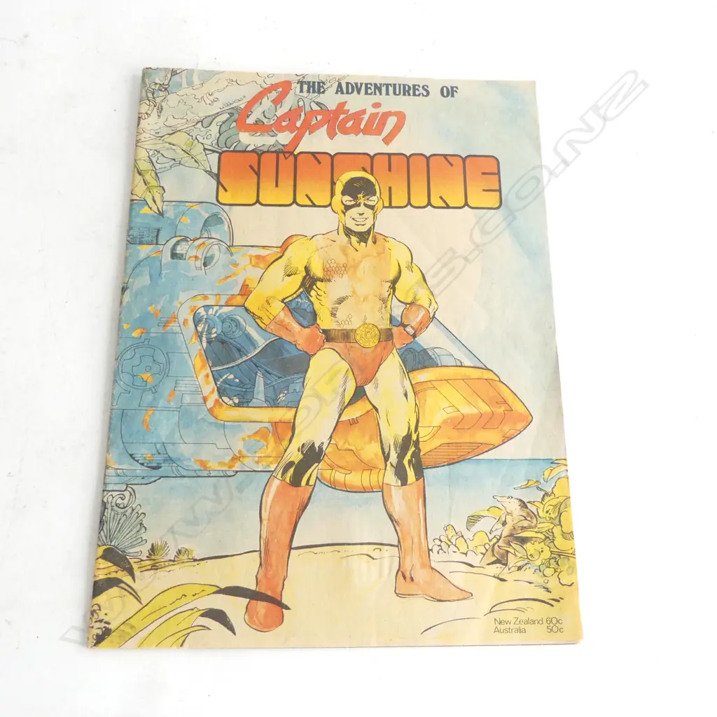 THE ADVENTURES OF CAPTAIN SUNSHINE No.1 by COLIN WILSON 1979 Image 1++