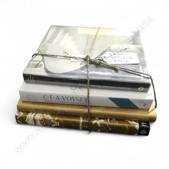 4 INTERIOR DESIGN BOOKS; 2 BY STEPHEN CALLOWAY