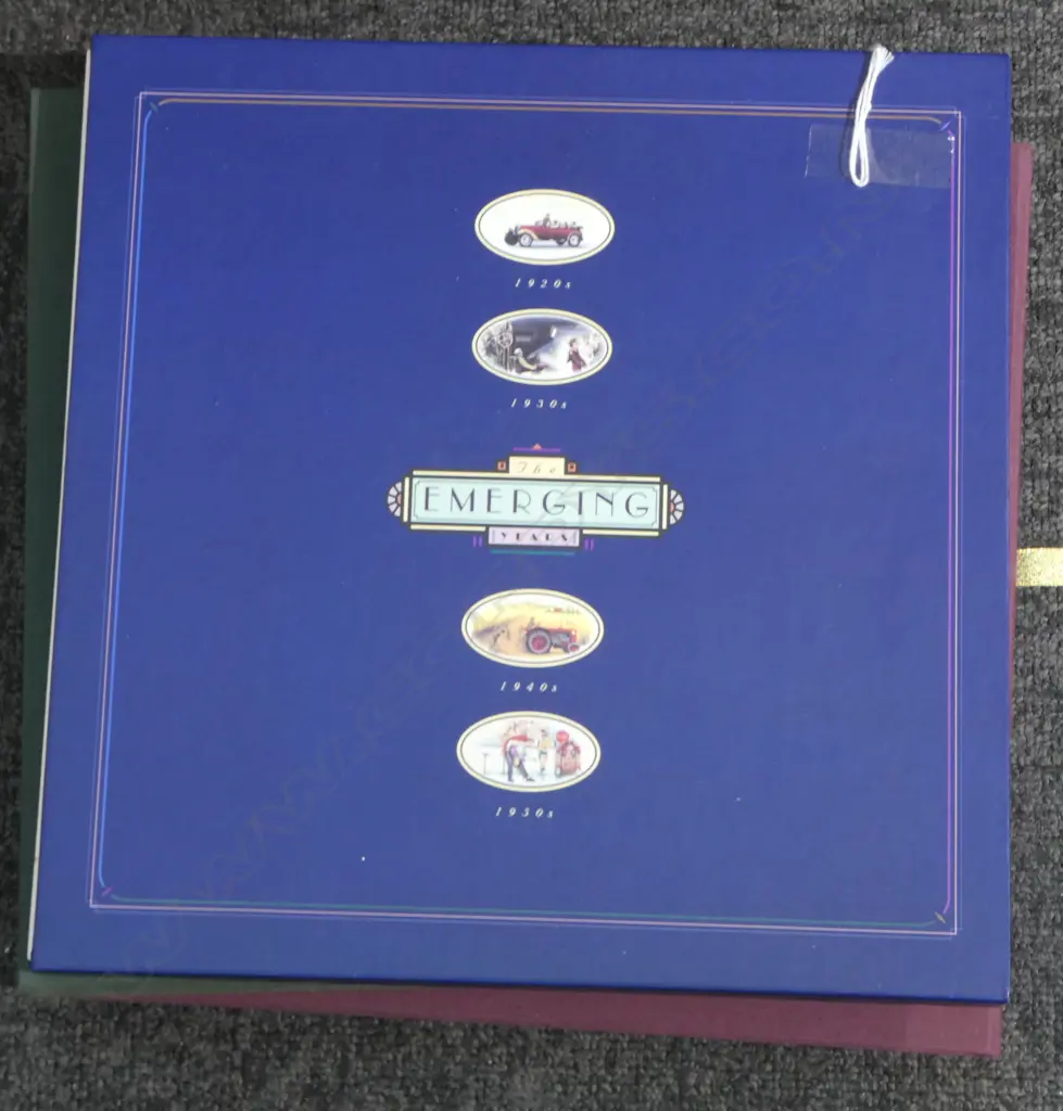 3 NZ STAMP COLLECTIONS; 1898 PICTORIALS CENTENARY, EMERGING YEARS, HERITAGE Image 1++