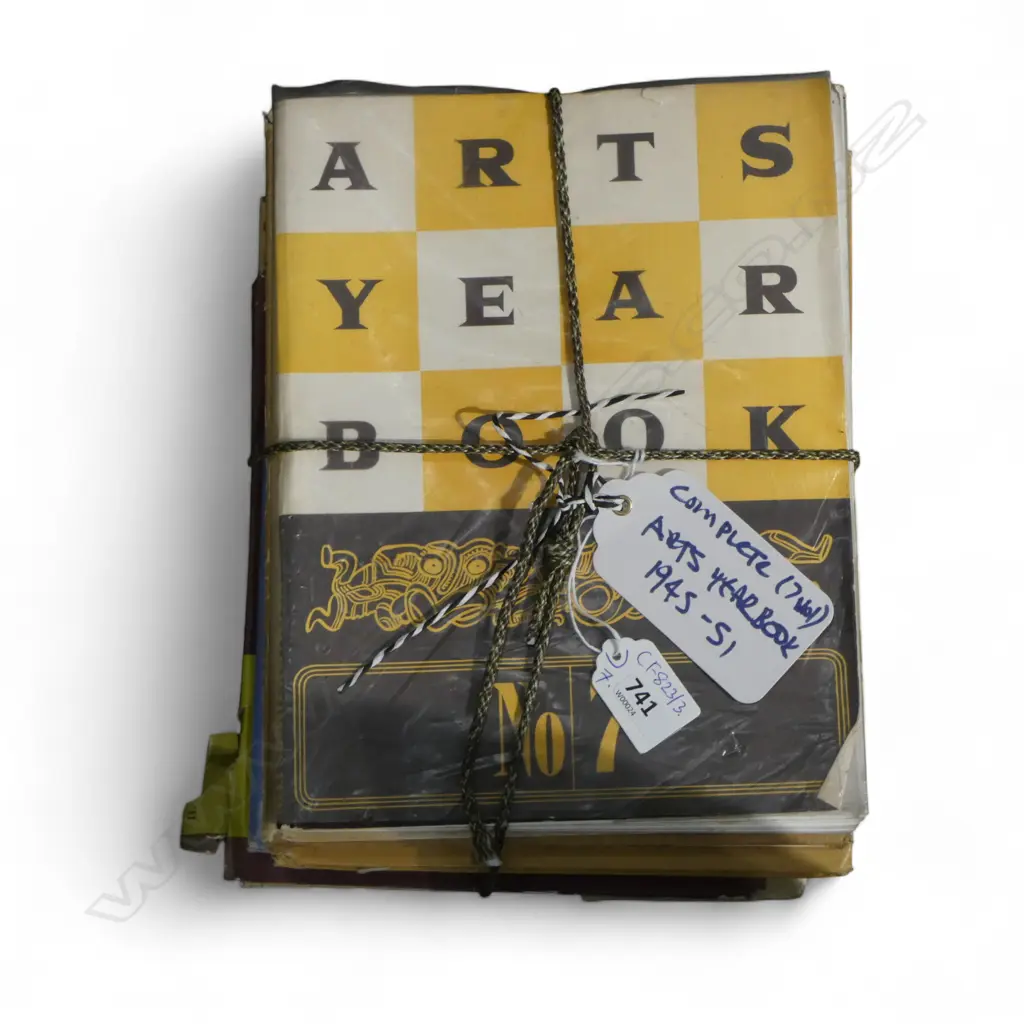 7 VOLS. ARTS YEAR BOOK 1945-51 Image 1++