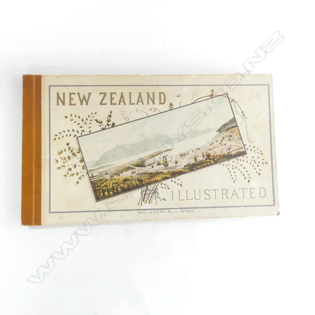  'NEW ZEALAND ILLUSTRATED' by Edward Wakefield,1967 Ed. 17/1000 Image 1++