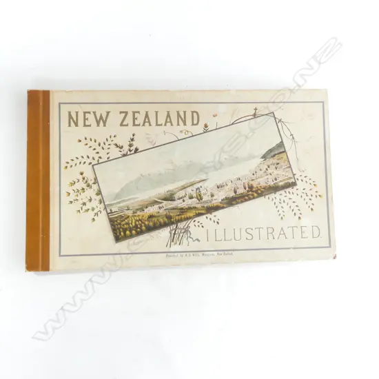  'NEW ZEALAND ILLUSTRATED' by Edward Wakefield,1967 Ed. 17/1000
