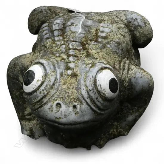 CONCRETE GARDEN FROG L.290mm