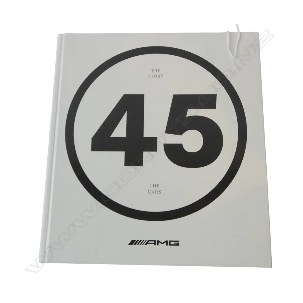 AMG MERCEDES COFFEE TABLE BOOK '45, THE STORY, THE CARS' Image 1++