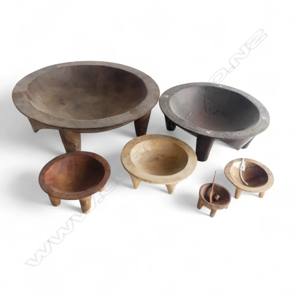 6 KAVA BOWLS 285 - 50mm dia Image 1++