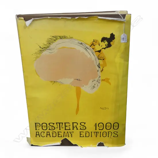 LG BOOK 'POSTERS 1900 ACADEMY EDITIONS' 610x435mm