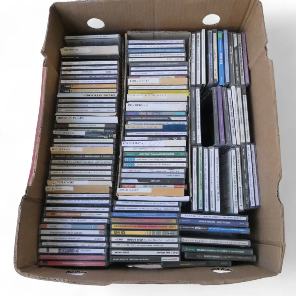 ASSORTED JAZZ ARTISTS CD'S Provenance: Ex Collection Wellington Choy Image 1++