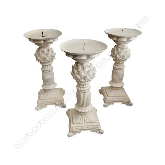 ITALIAN STYLE CANDLE HOLDERS 340 x 150 mm