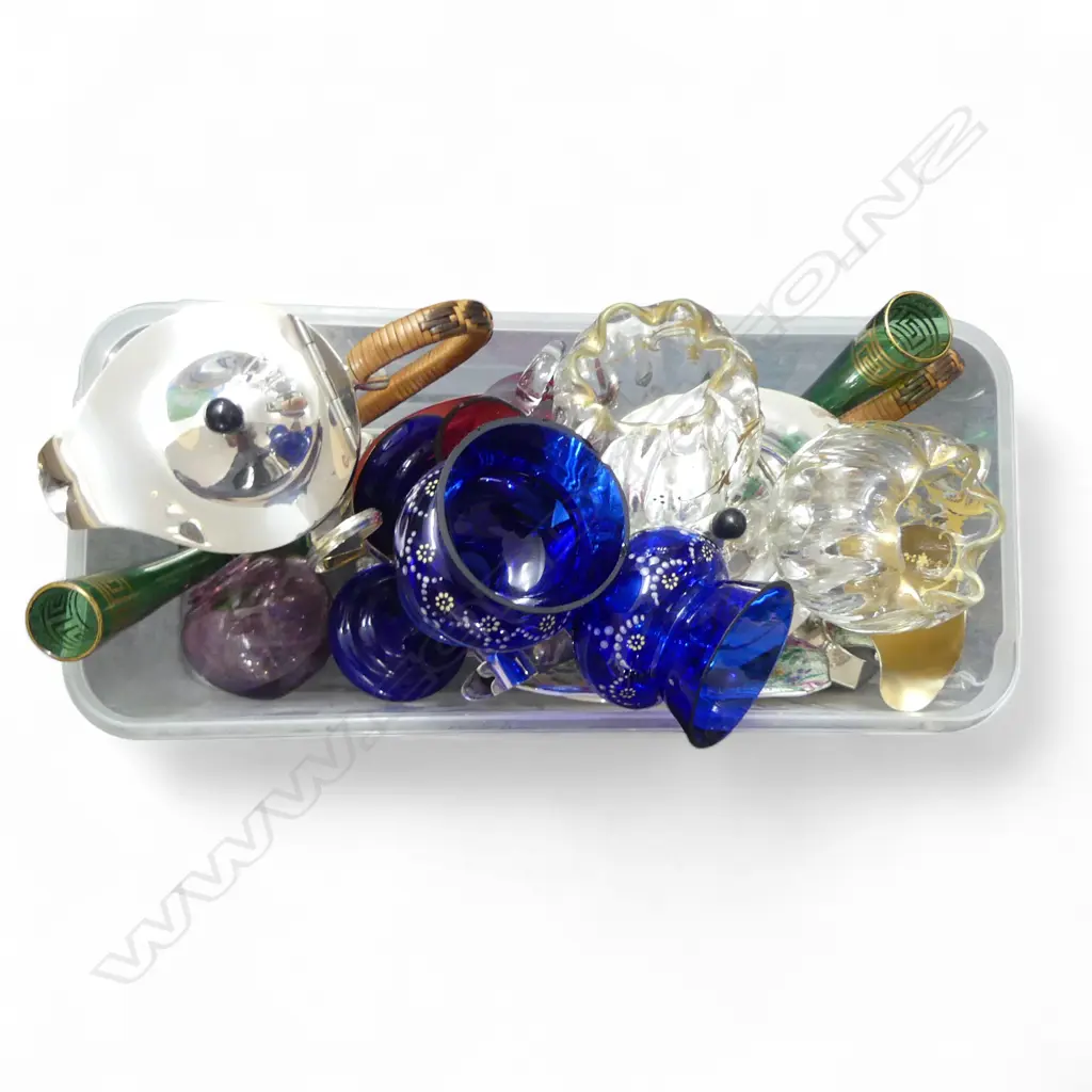 EP TEA SET, VINTAGE GLASS ETC Image 1++
