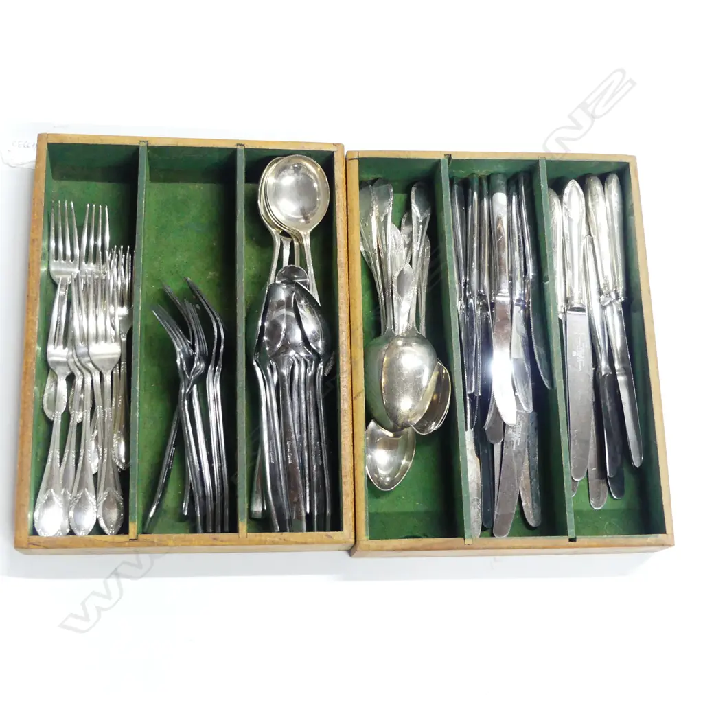 2 TRAYS EP CUTLERY Image 1++