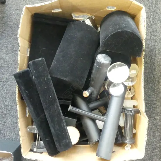 ASST. JEWELLERY STANDS, BUSTS, RING HOLDERS etc