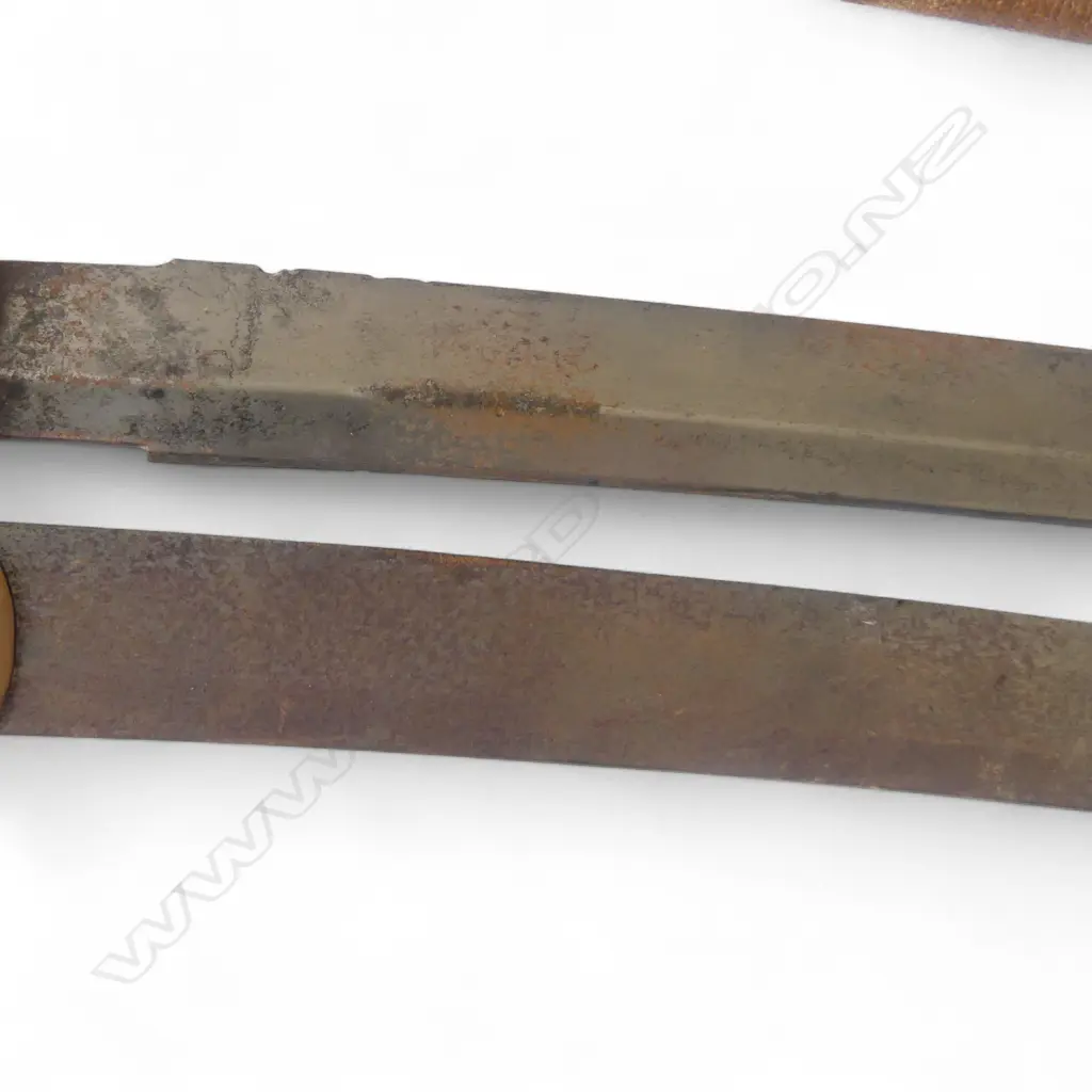 2 VINTAGE JAPANESE KATANA L.980 & 960mm one without sheath Image 1++