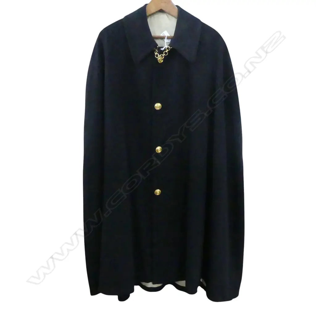 VINTAGE NAVAL EVENING DRESS UNIFORM CLOAK L1030MM Image 1++