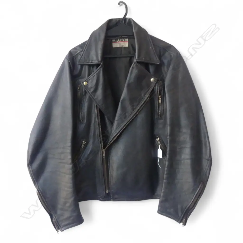  RUSA NZ MEN’S LEATHER JACKET Image 1++