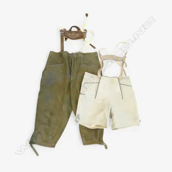 2 PRS LEDERHOSEN