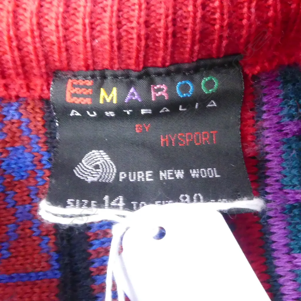 WOOL JUMPER; EMAROO AUSTRALIA Image 1++