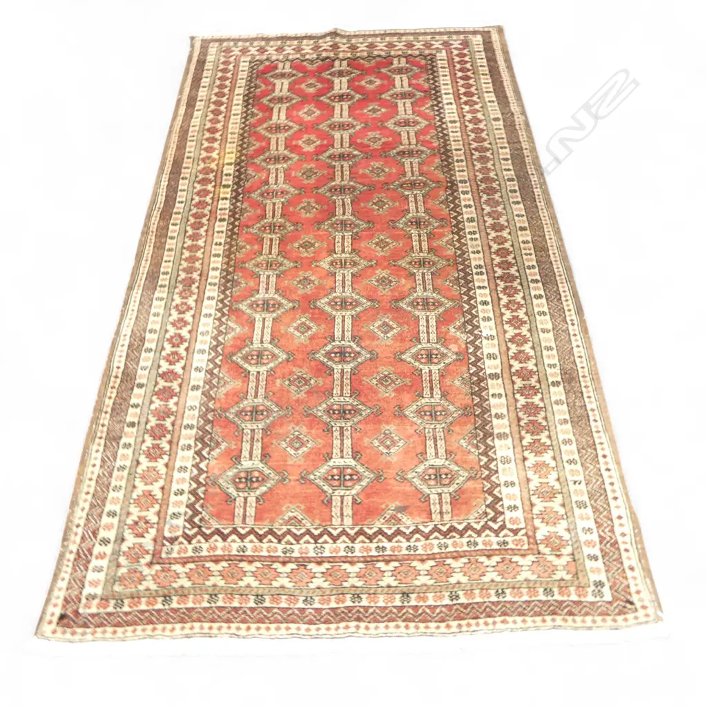 HAND KNOTTED WOOL PILE RUG 2020x1110mm Image 1++