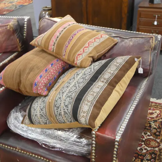 3 BOLIVIAN CUSHIONS LARGEST 540x580mm