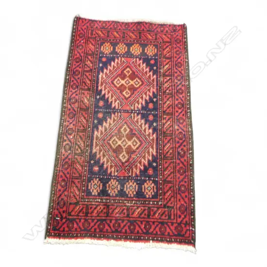 PERSIAN HAND KNOTTED BALUCHI RUG 800x430mm