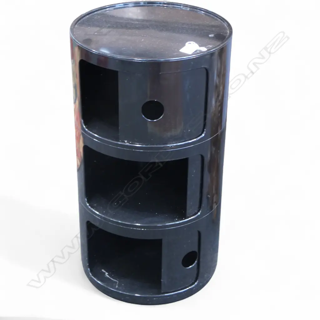 BLACK COMPONIBILI SIDE TABLE H.580mm Image 1++