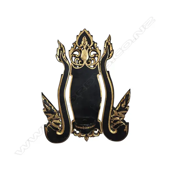 LACQUERED WALL HANGING SHRINE 400 x 320 mm