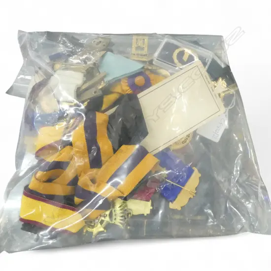 ASST. MASONIC MEDALS ETC