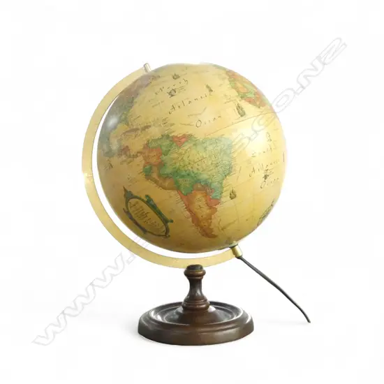 WORLD GLOBE LAMP H.430mm