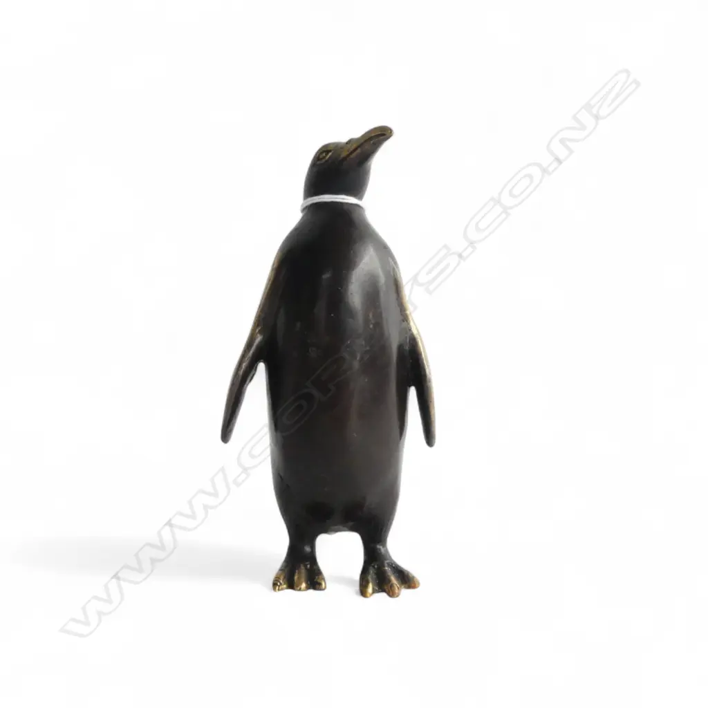BRONZE PENGUIN H.155mm Image 1++