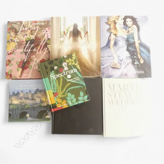 7 BOOKS; FASHION (OSCAR DE LA RENTA, CHANEL) / WEDDINGS ETC
