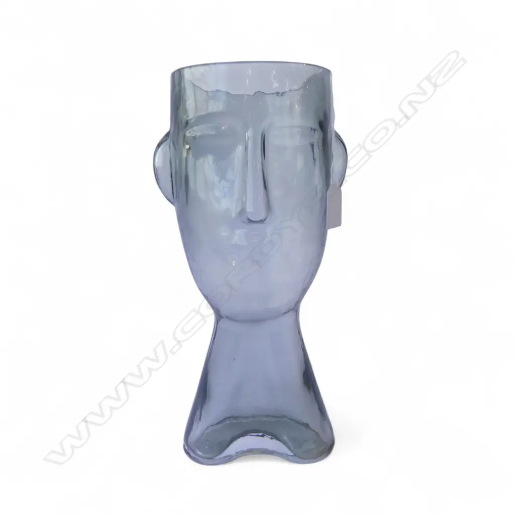 SMOKEY GLASS VASE H320mm Image 1++