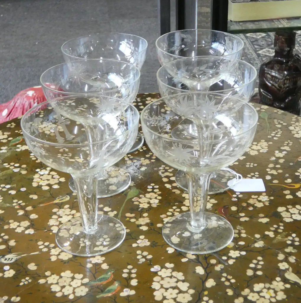 6 HOLLOWSTEM CHAMPAGNE GLASSES H.115mm Image 1++