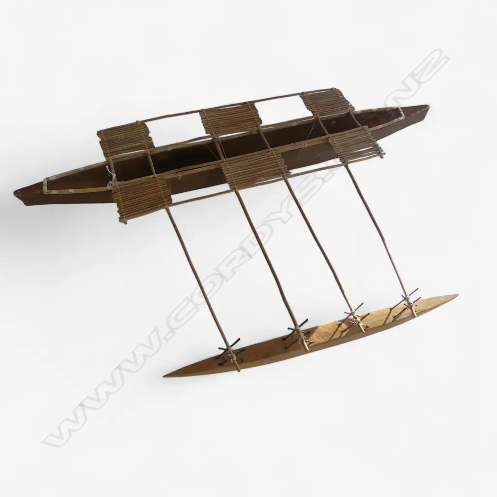 MODEL CANOE, PAPUA NEW GUINEA L.820MM Image 1++