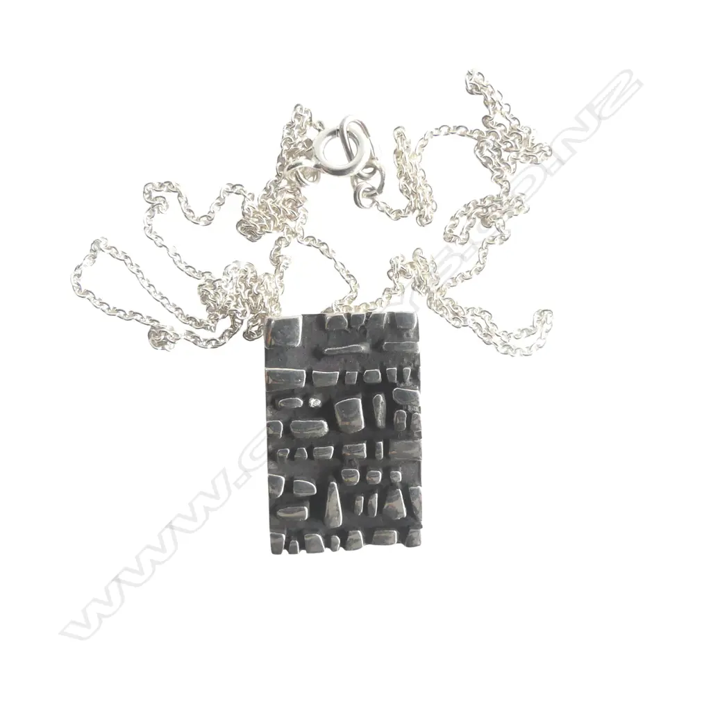 PETER MINTURN STG SILVER PENDANT L.450mm Image 1++