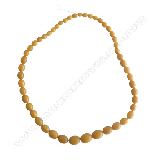 *RTV* FAUX AMBER NECKLACE WILL NOT SELL ALONE