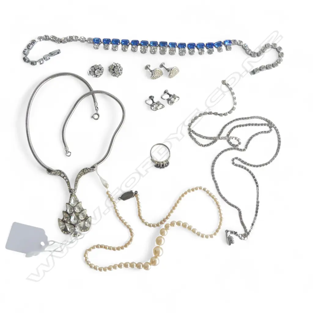 ASST. COSTUME JEWELLERY Incl. 2 NECKLACE EARRING SETS Image 1++
