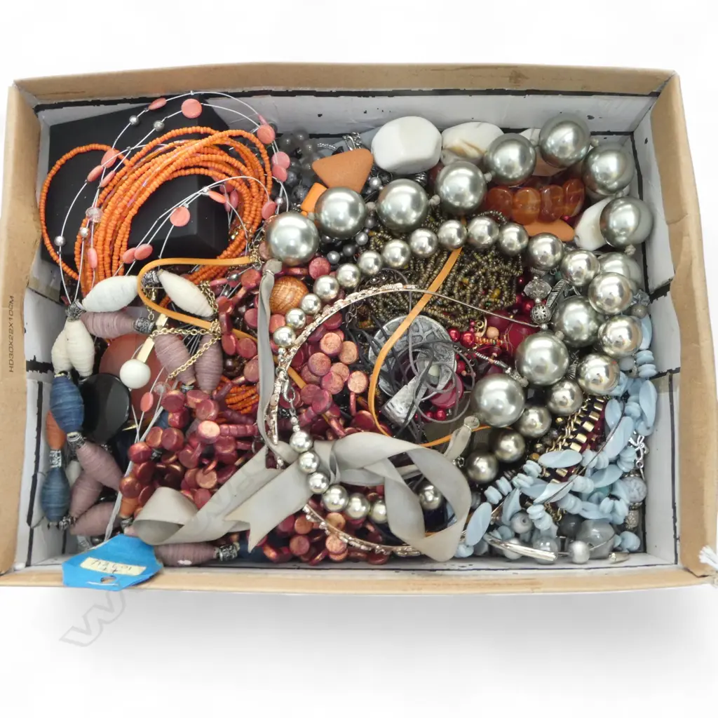 ASST. COSTUME JEWELLERY; NECKLACES ETC Image 1++