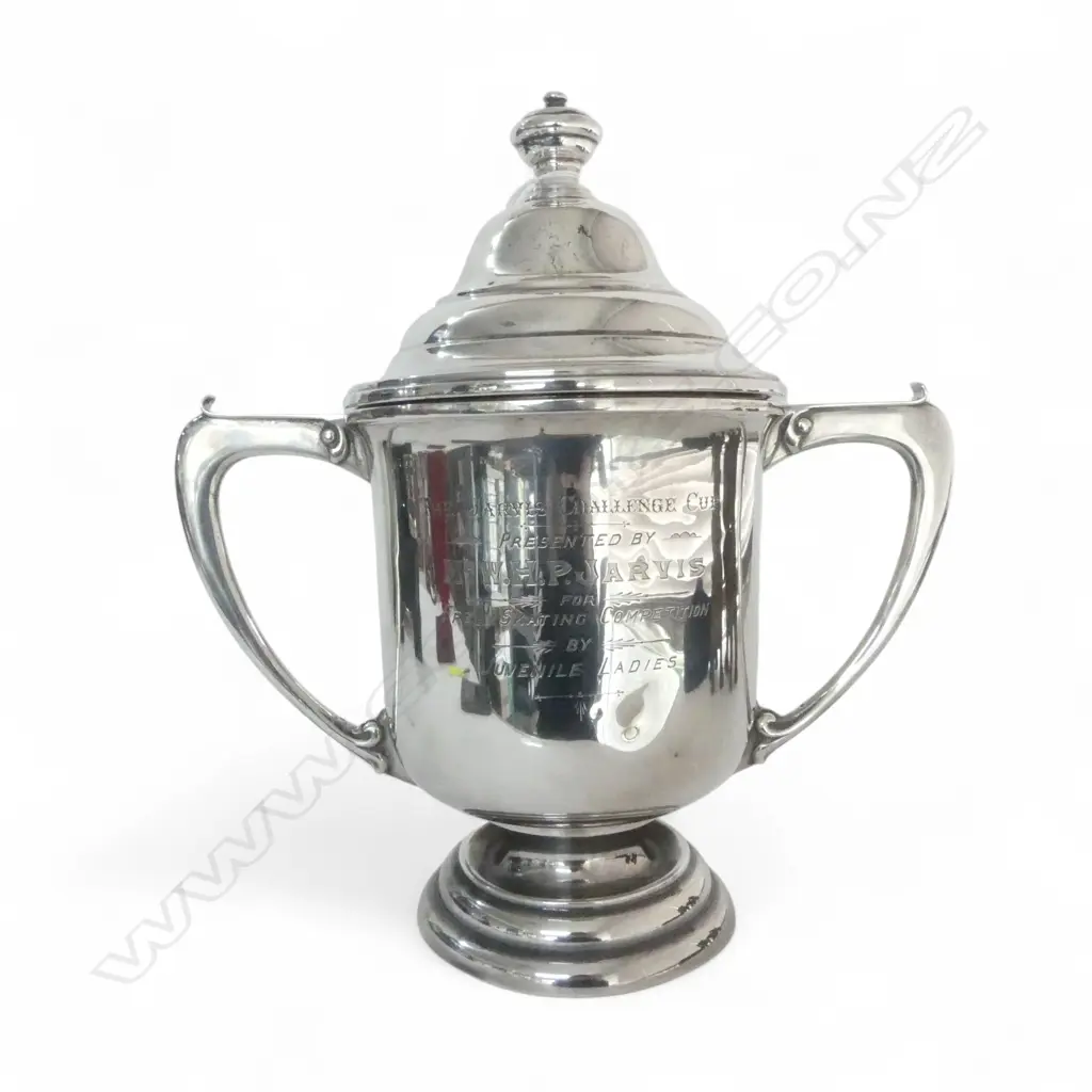 STG SILVER TROPHY H.310mm 1195gms Image 1++