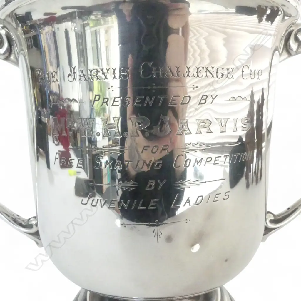 STG SILVER TROPHY H.310mm 1195gms Image 1++