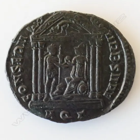 ROMAN COIN. MAXENTIUS FOLLIS AQUILEIA