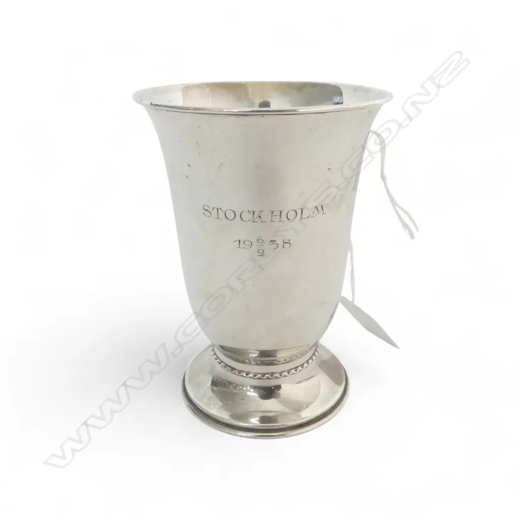 SWEDISH 800 SILVER CUP H.110mm 94gms Image 1++