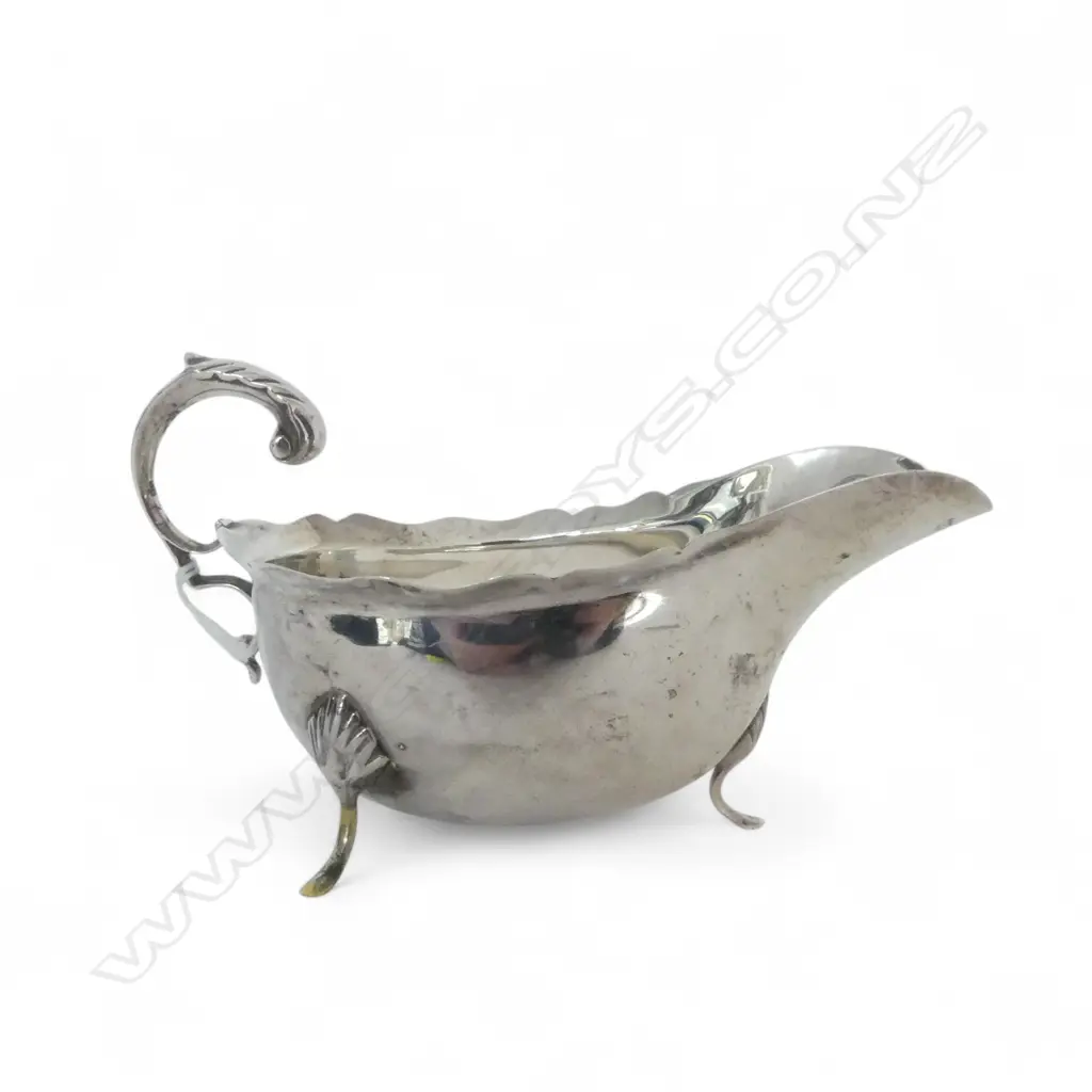 STG SILVER CREAM JUG, CHESTER 1899 118gms LEG REPAIRED Image 1++