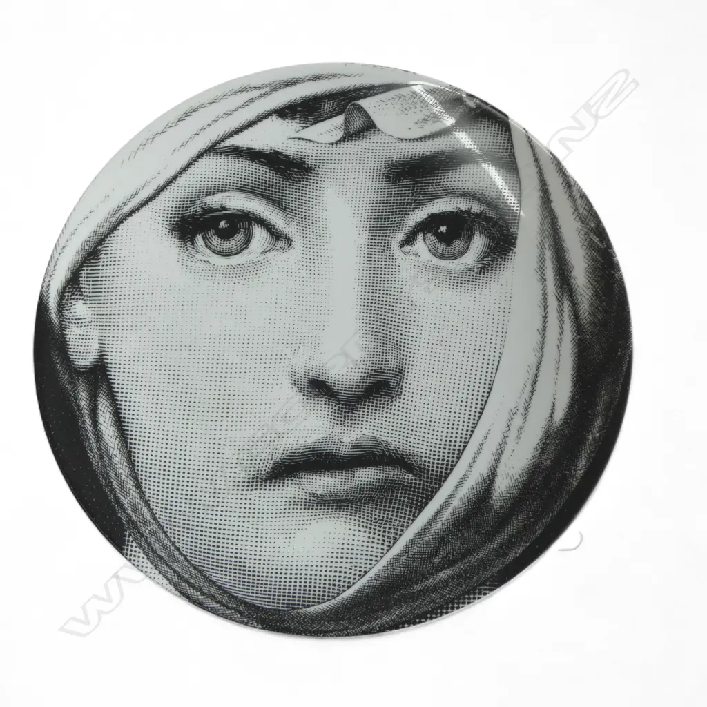 FORNASETTI PLATE #148, ORIGINAL BOX, Dia.260mm Image 1++