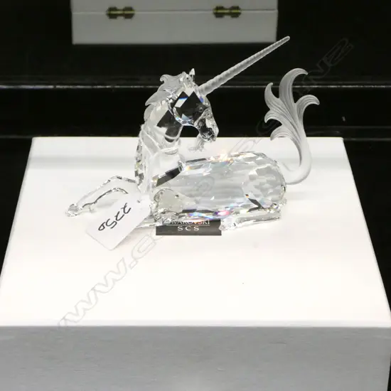 SWAROVSKI 1996 FABULOUS CREATURES UNICORN H.105mm