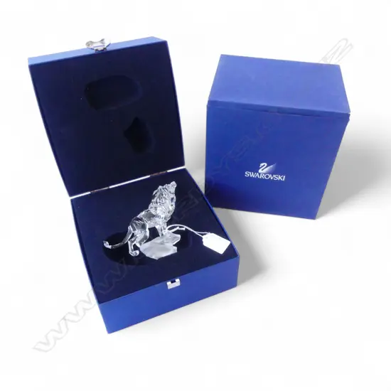 SWAROVSKI LION, H.120mm + BOX