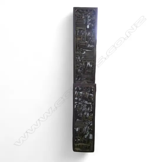 PR ORIENTAL CARVED GILTWOOD PANELS 1000x315mm