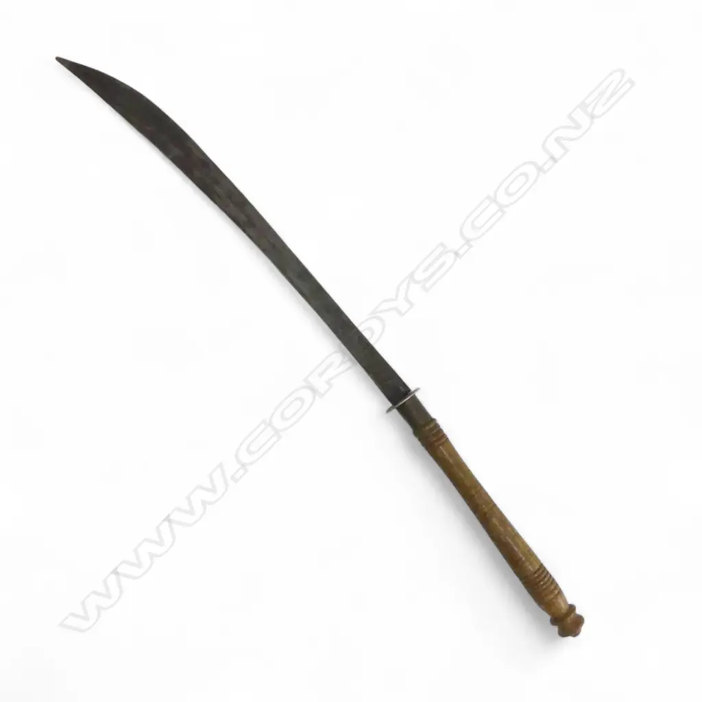 VINTAGE SWORD L.770mm with long wooden grip Image 1++