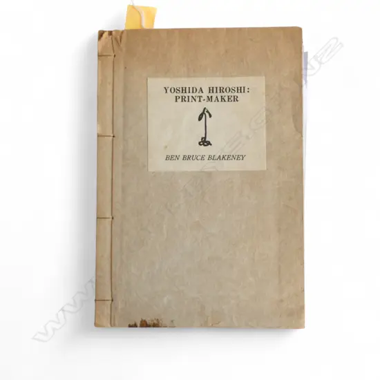 'YOSHIDA HIROSHI: PRINT-MAKER' by BEN BRUCE BLAKENEY: Essay and guide to identifying the artists signatures and seals...