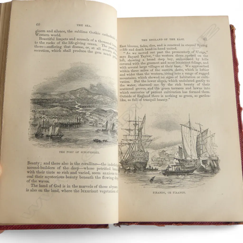 JAPAN AND HER PEOPLE by ANDREW STEINMETZ; Spine & cover damaged - EX LIBRIS I HERIOT Image 1++